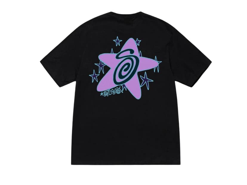 Stussy Stussy Galaxy Tee Black