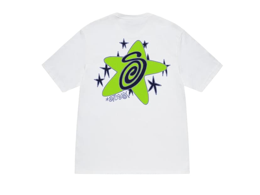 Stussy Stussy Galaxy Tee White