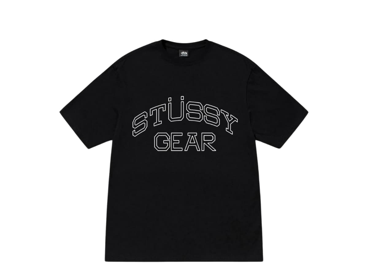 Stussy Gear Tee Black