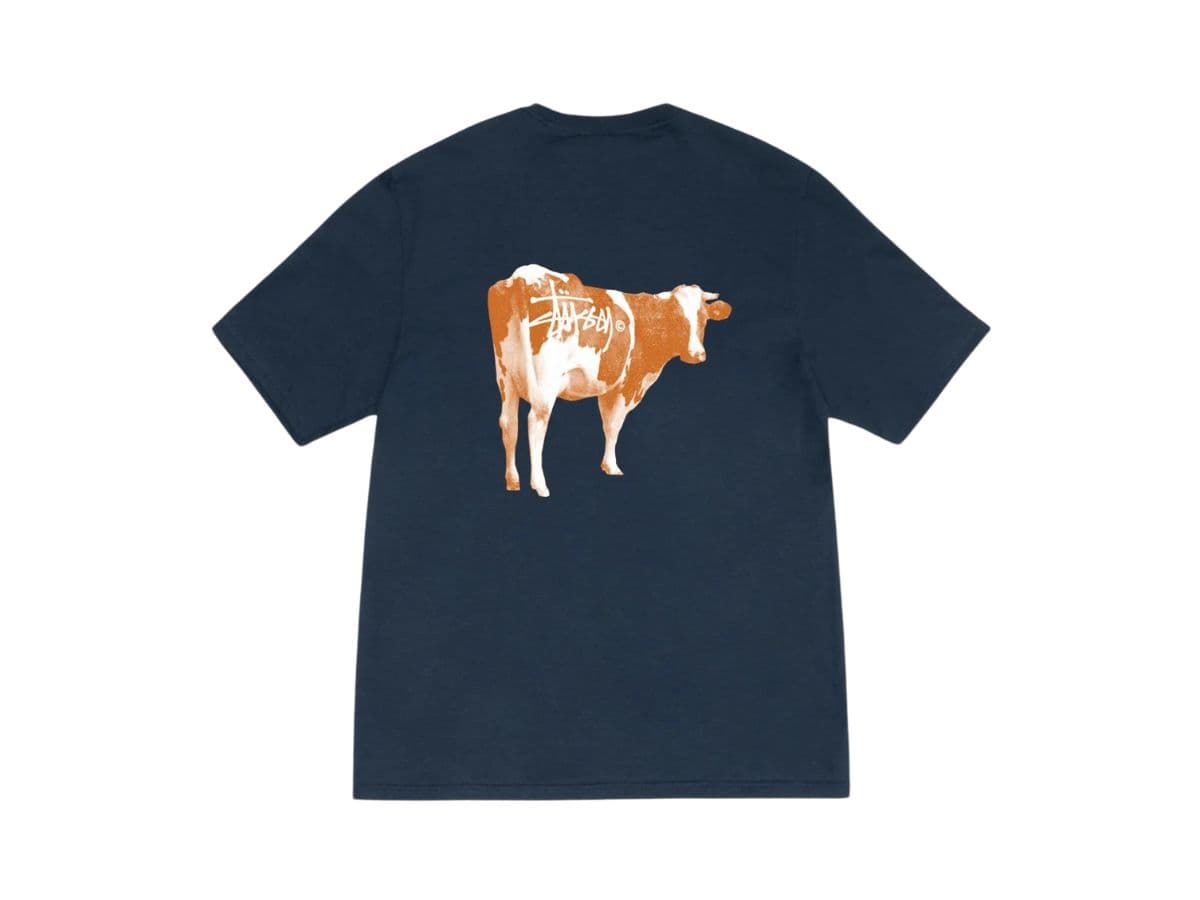 Stussy Grassfed Tee Navy