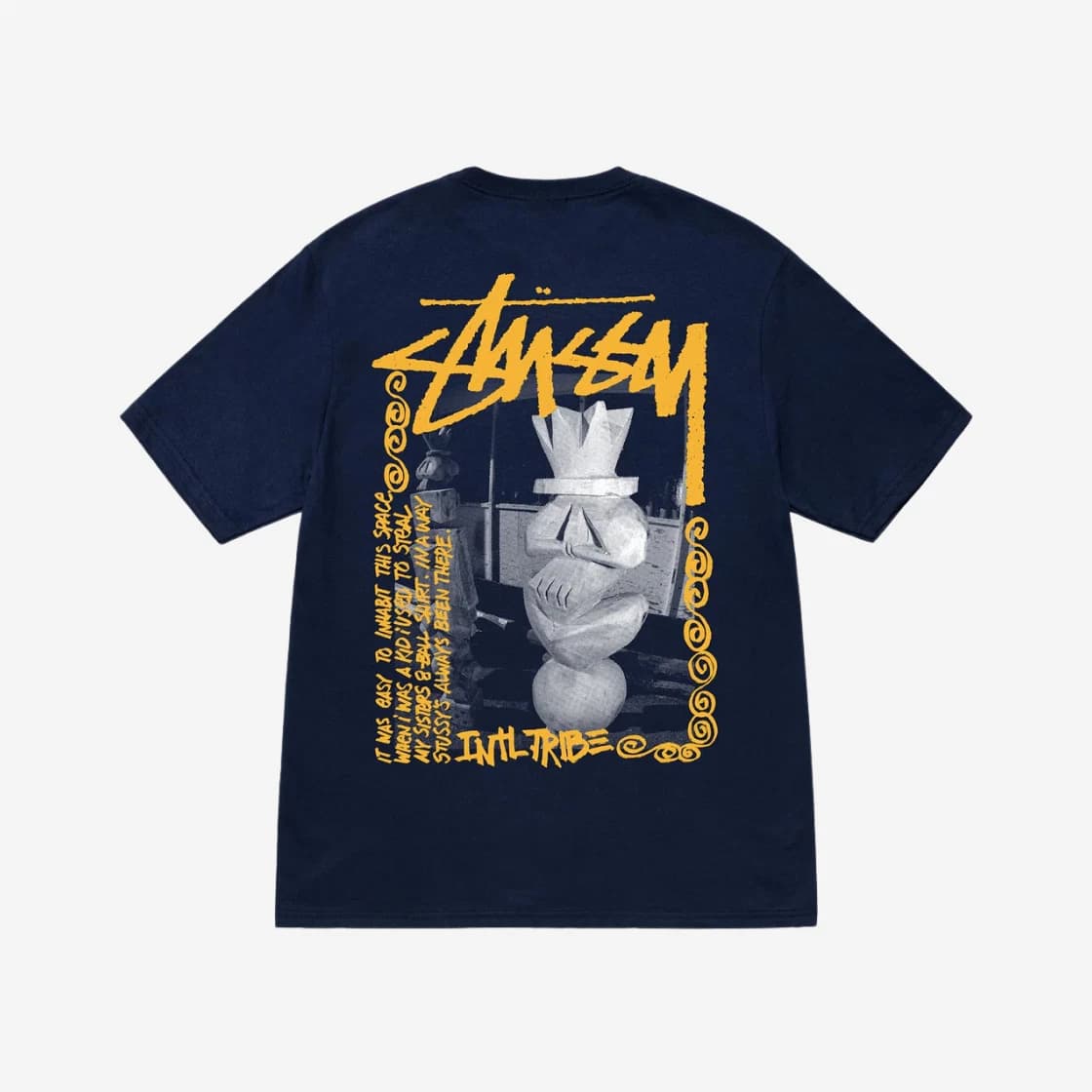 Stussy Landin T-Shirt Navy