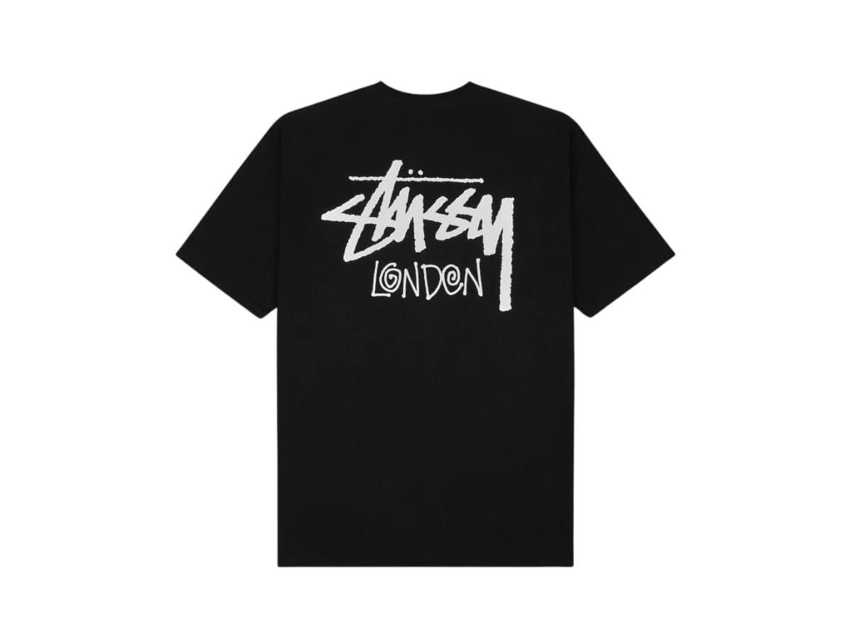 Stussy Stock London T-Shirt Black 2024