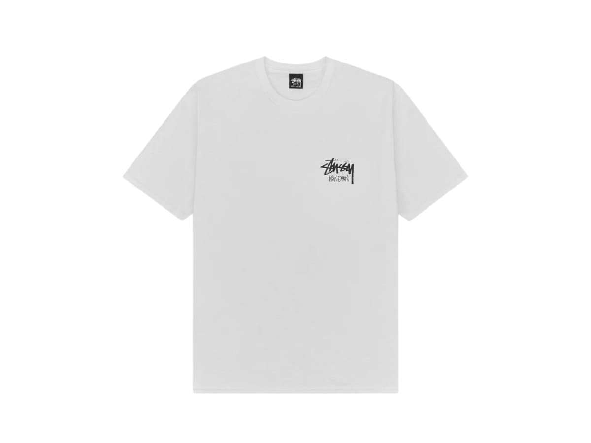 Stussy Stock London T-Shirt White 2024