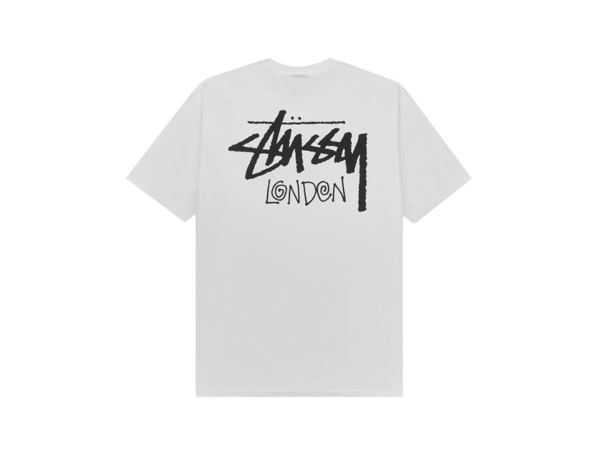 Stussy Stock London T-Shirt White 2024