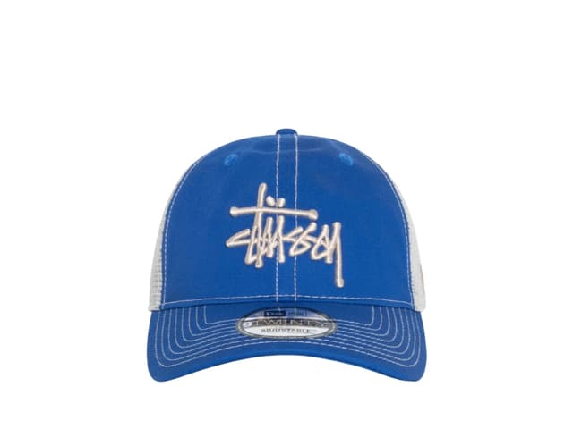 Stussy Stussy New Era 9twenty Basic Trucker Bright Royal - view 2