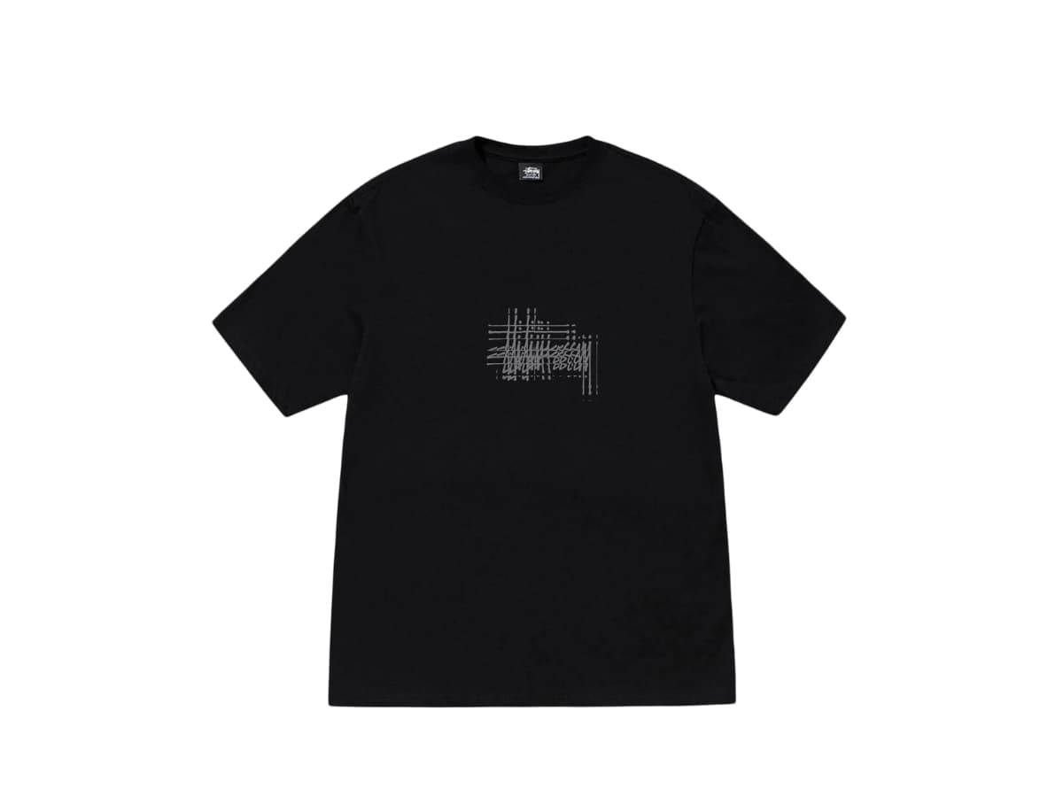 Stussy Refracted Tee Black