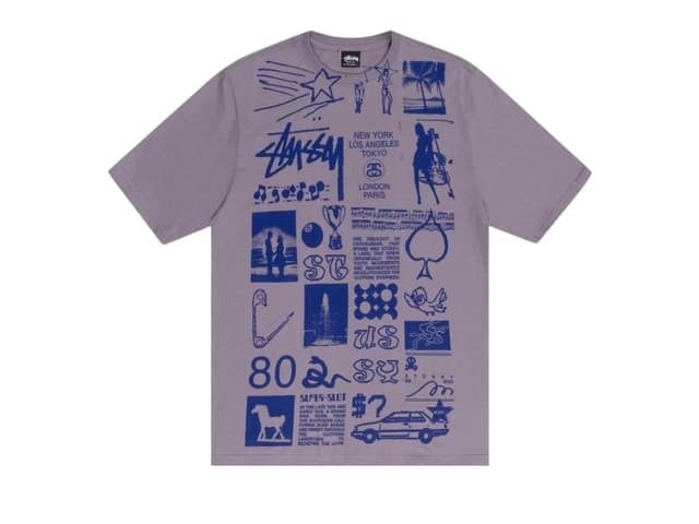 Stussy Stussy Sara Tee Mauve - view 1