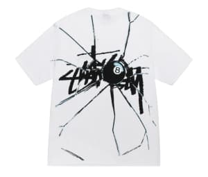 Buy Stussy Shattered Tee White at Sasom – Authentic and Ready to Ship
