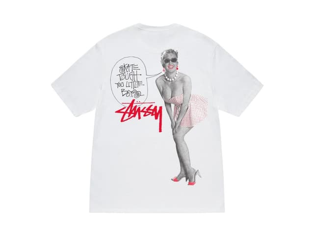 Stussy Stussy Skate Tough Tee White - view 2