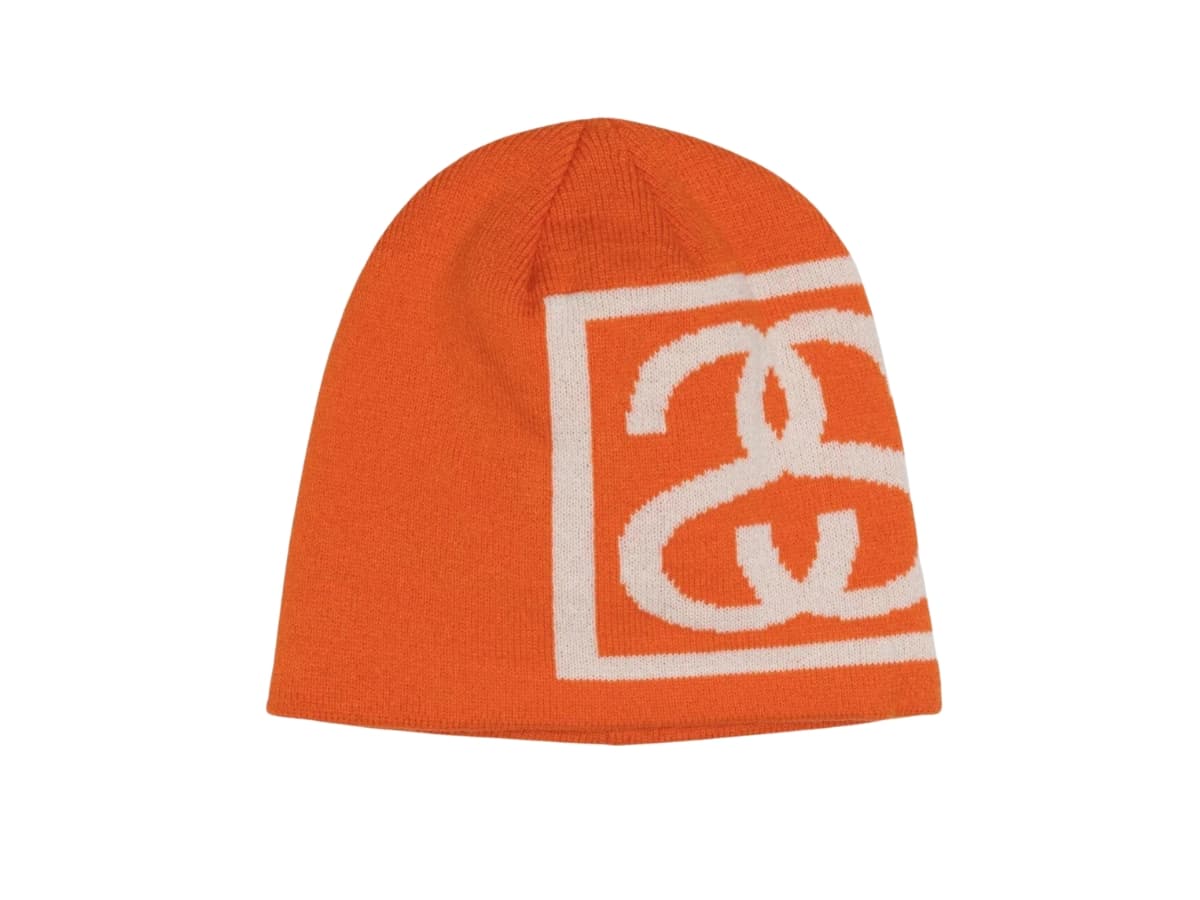 Stussy Skullcap SS Link Orange