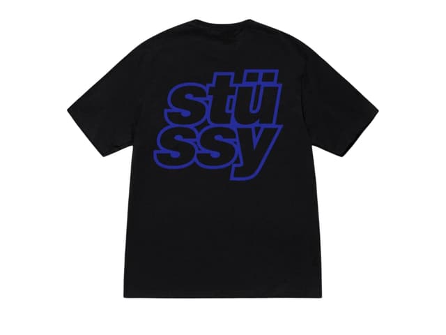 Stussy Stussy Stacked Tee Black - view 1
