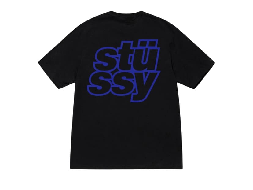 Stussy Stussy Stacked Tee Black