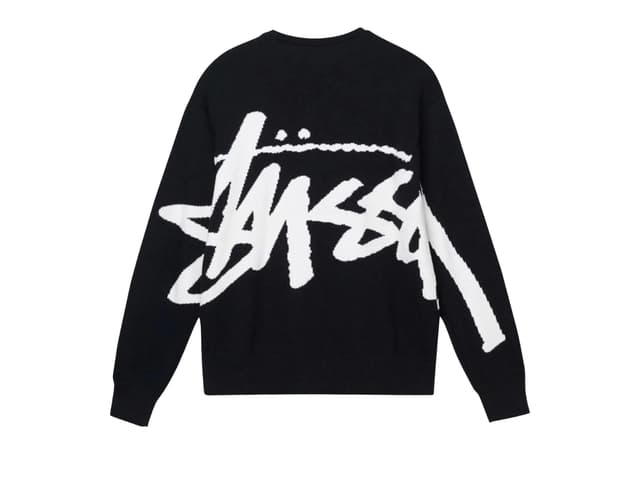 Stussy Stussy Stock Sweater Black - view 2