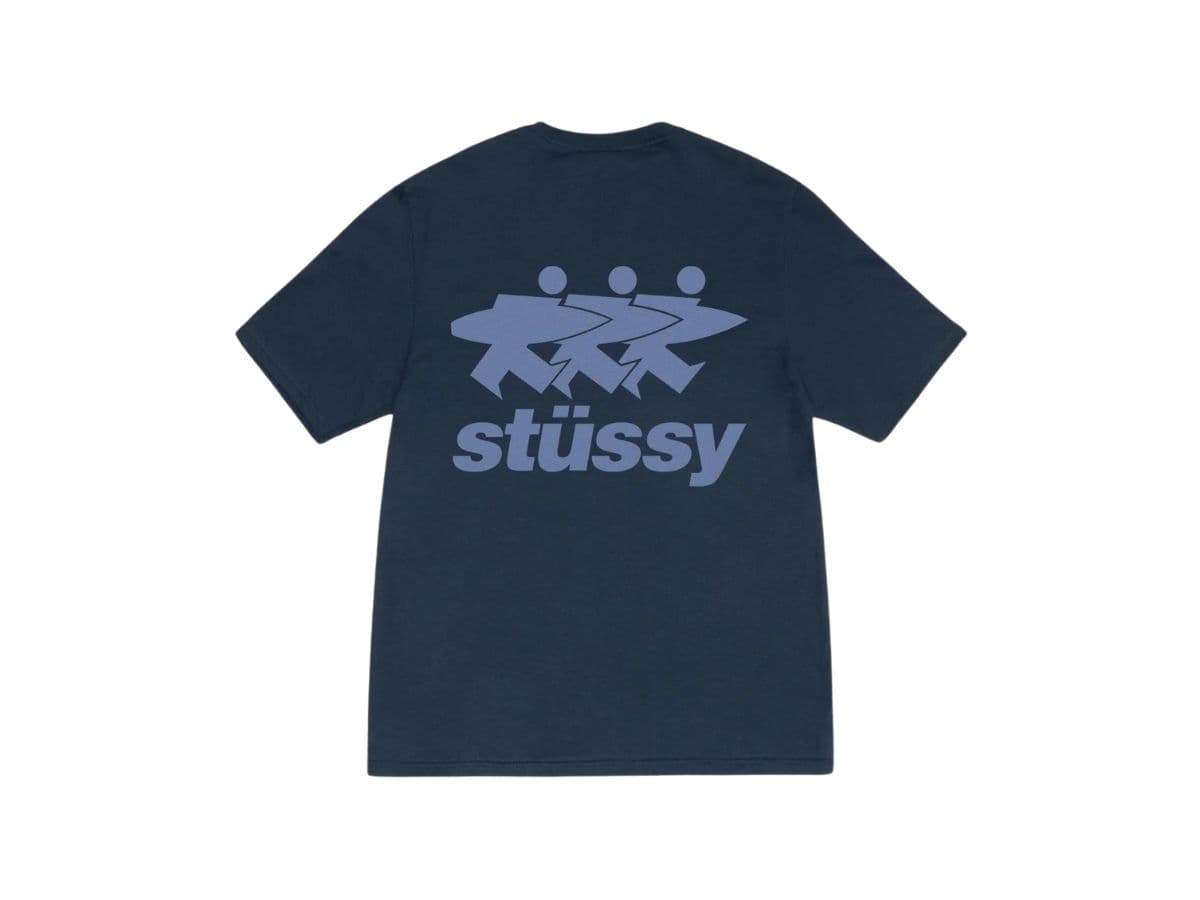 Stussy Surfwalk Tee Navy