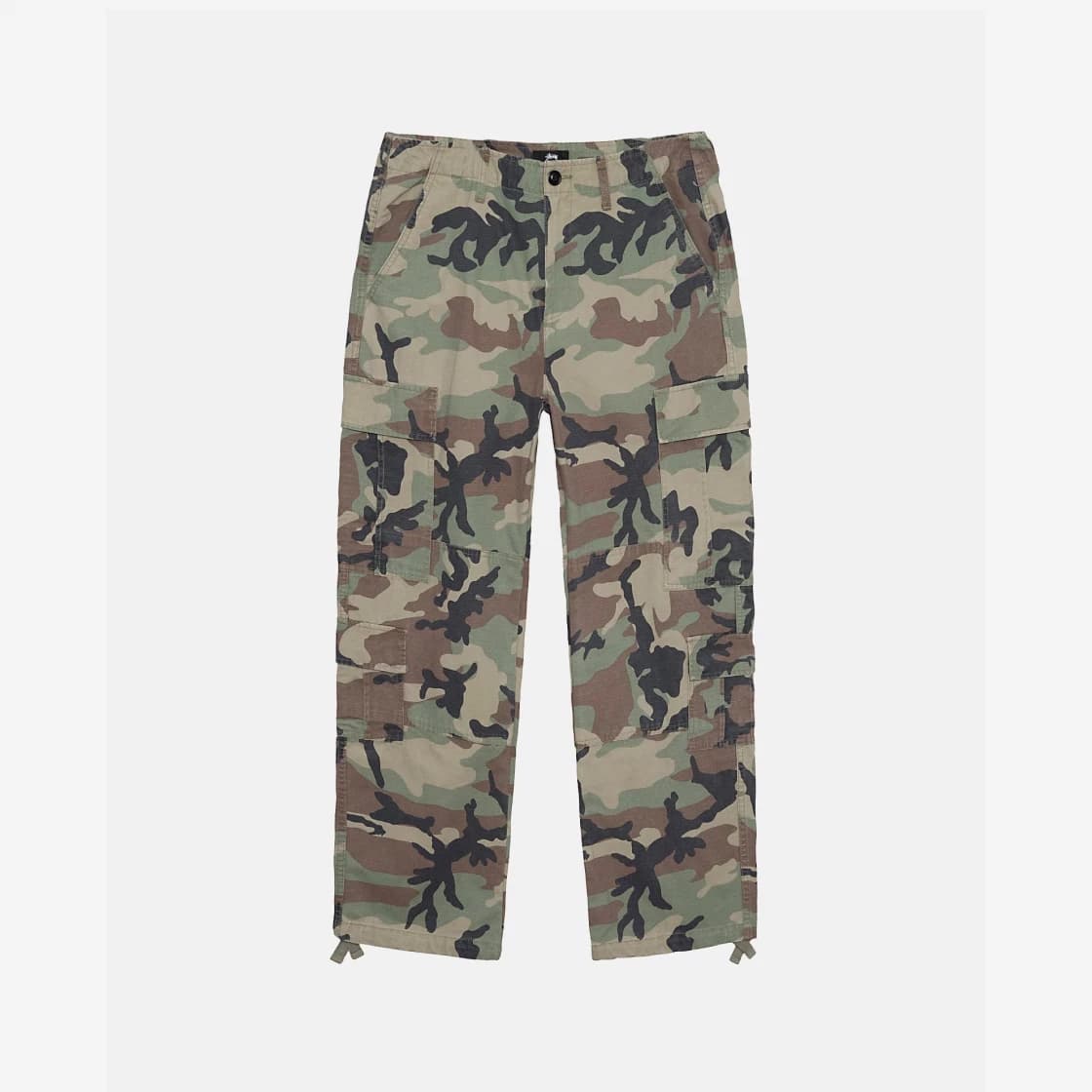 Stussy Surplus Cargo Pants Camo