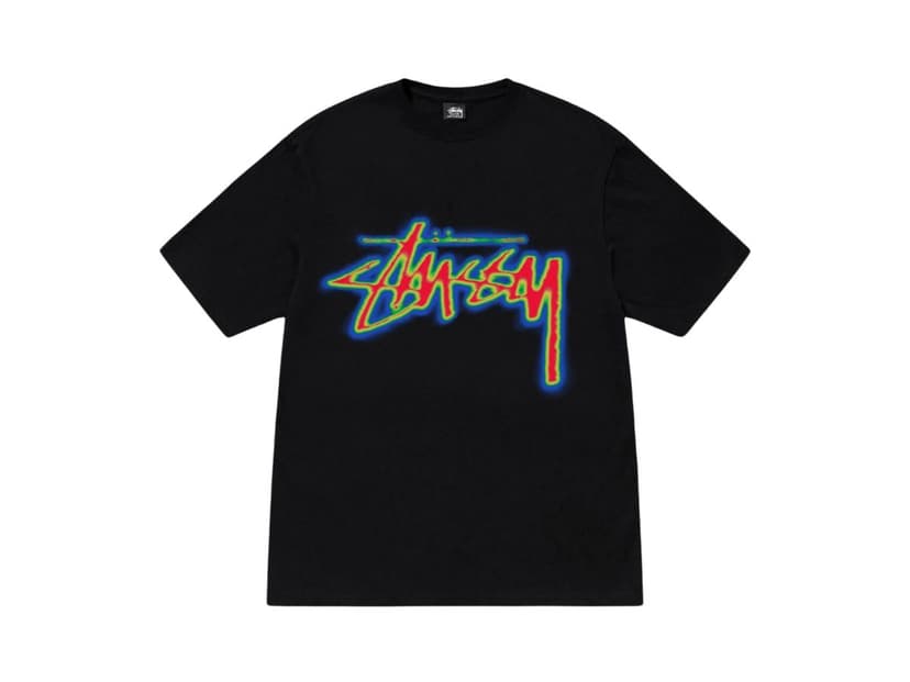 Stussy Stussy Thermal Stock Tee Black