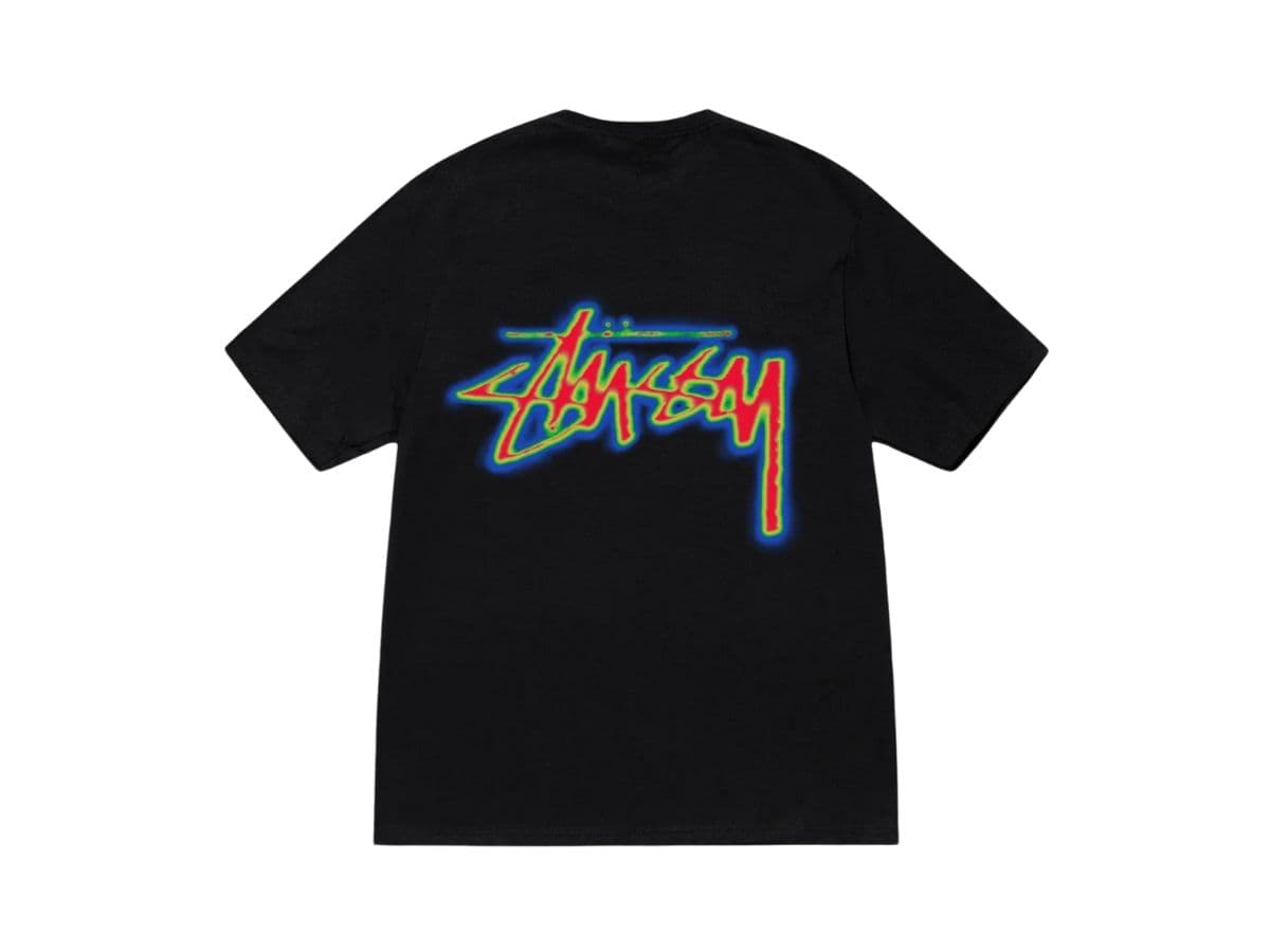 Stussy Thermal Stock Tee Black