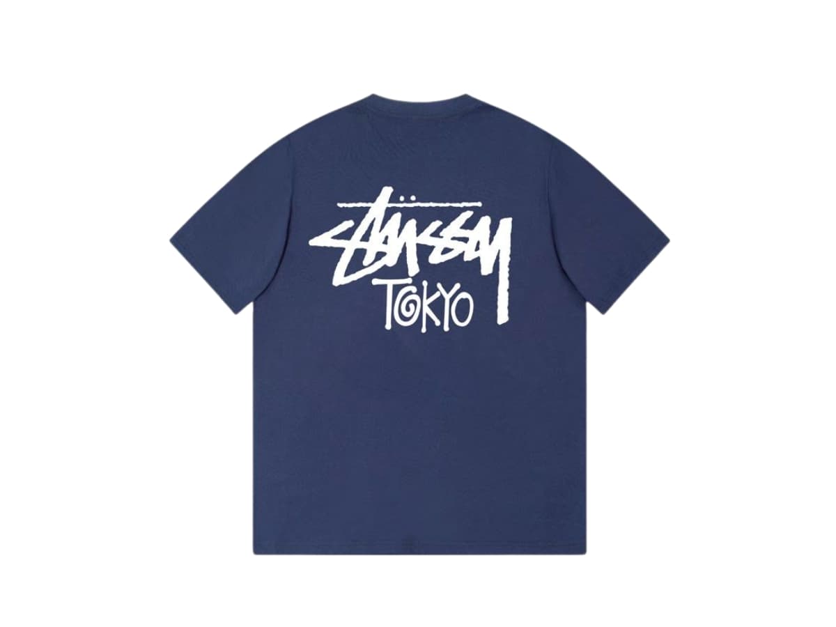 Stussy Tokyo tee Navy Blue