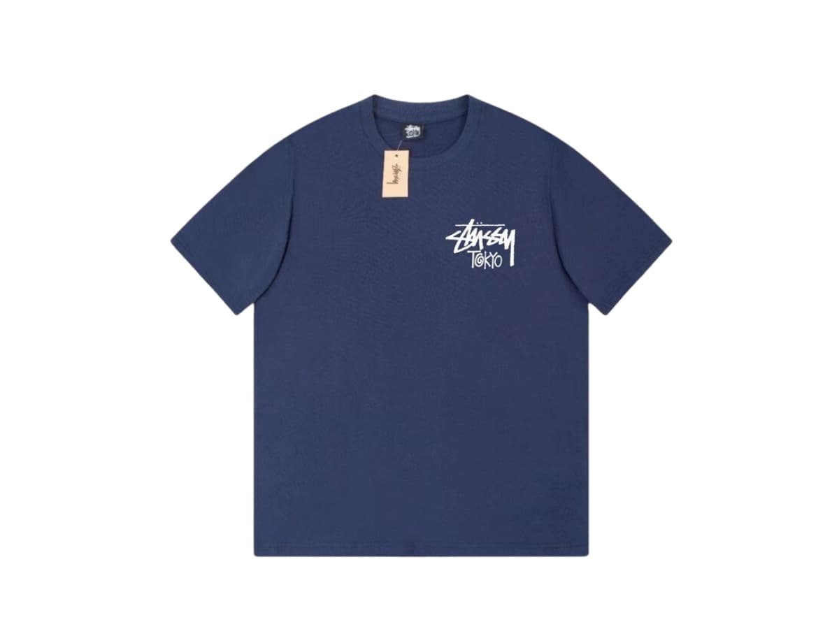 Stussy Tokyo tee Navy Blue