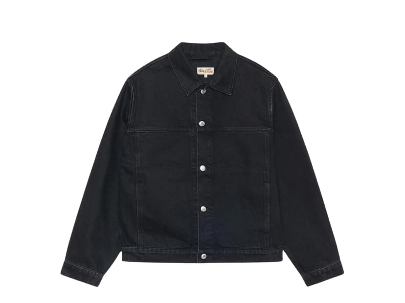 Stussy Stussy Trucker Jacket Denim Black
