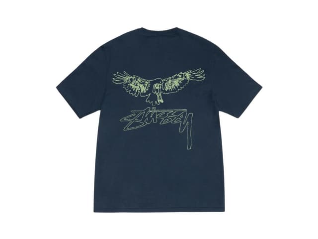 Stussy Stussy Wingspan Tee Navy - view 1