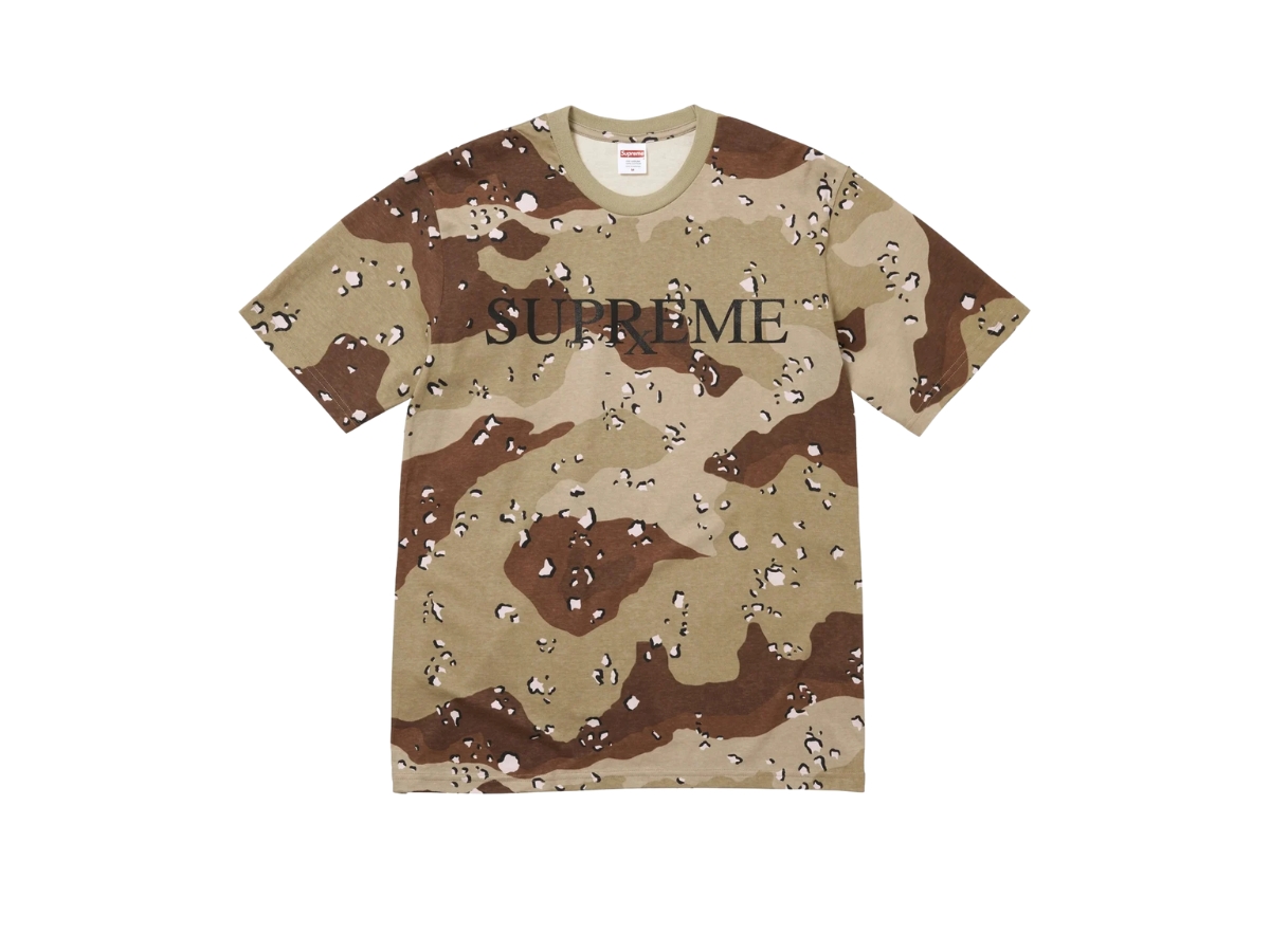 Supreme Supreme RX Tee Chocolate Chip Camo (FW25)