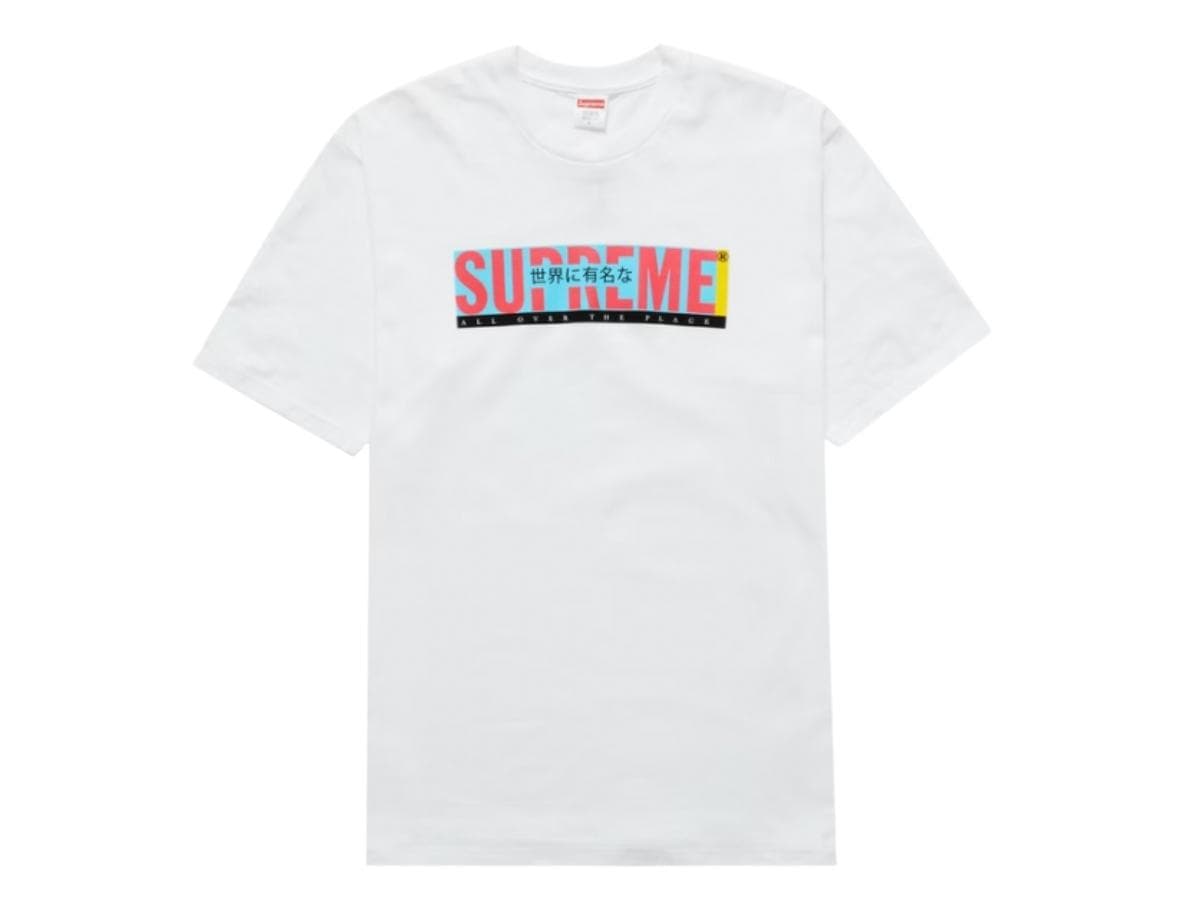 Supreme All Over Tee White