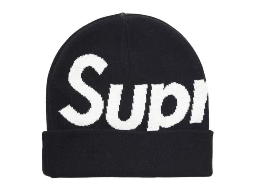 Supreme Supreme Big Logo Beanie Black