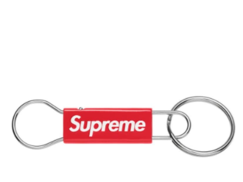 Supreme Supreme Clip Keychain Red SS22