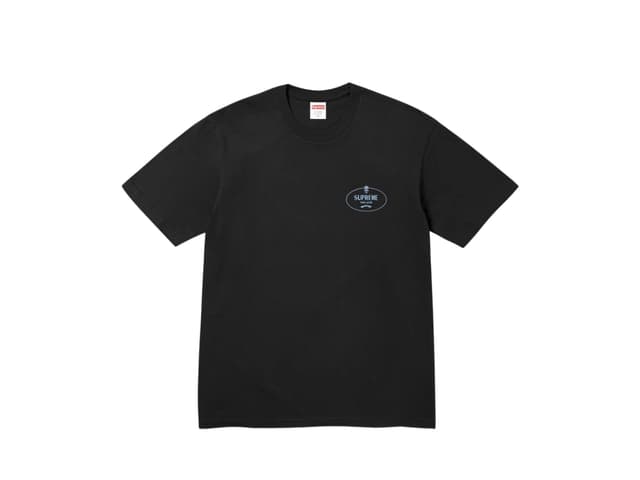 Supreme Supreme Crest Tee Black (FW24) - view 2