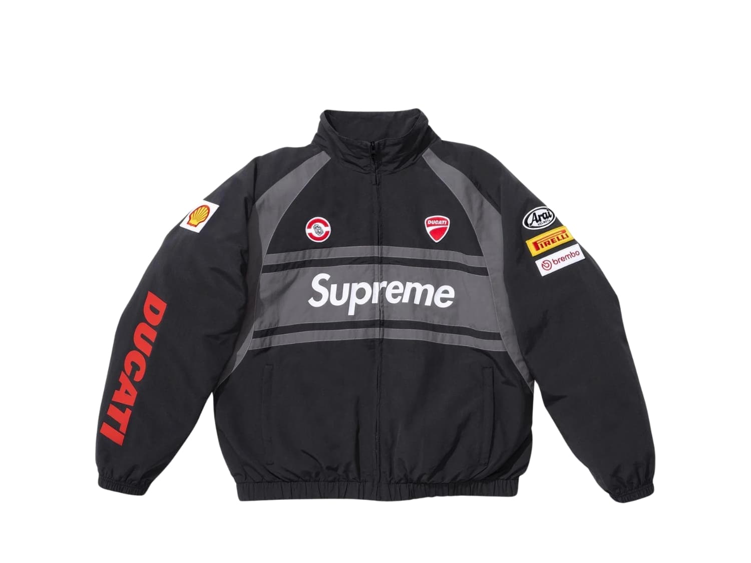 Supreme Ducati Track Jacket Black