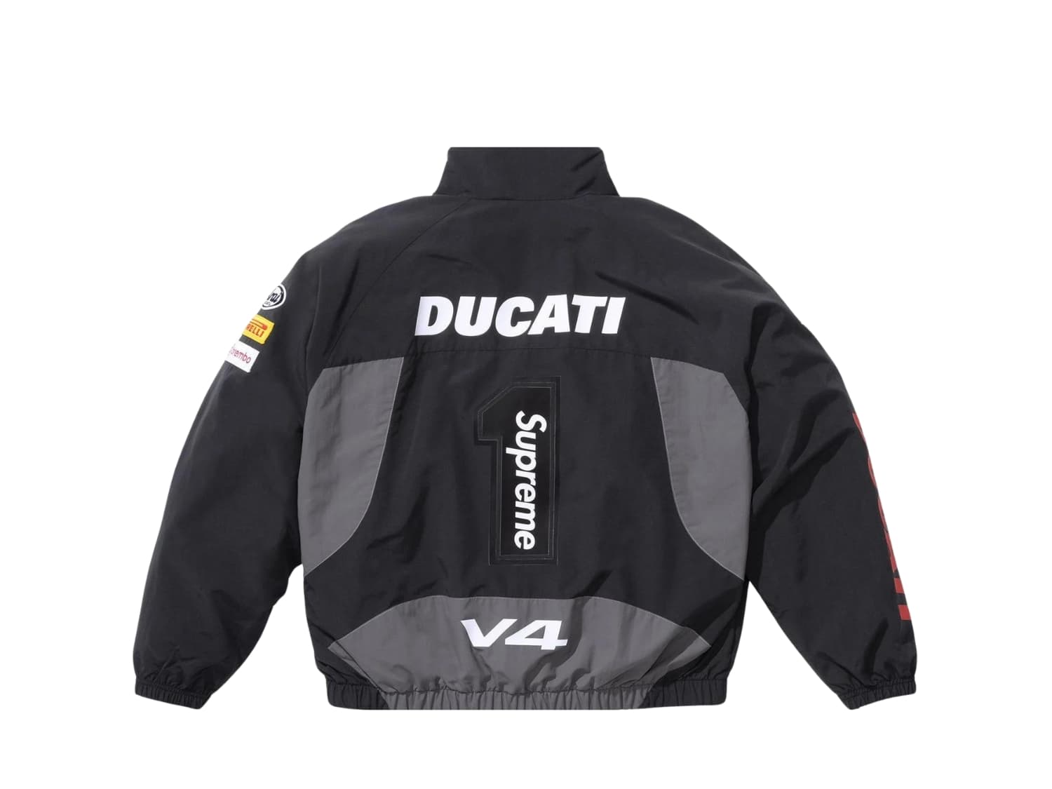 Supreme Ducati Track Jacket Black