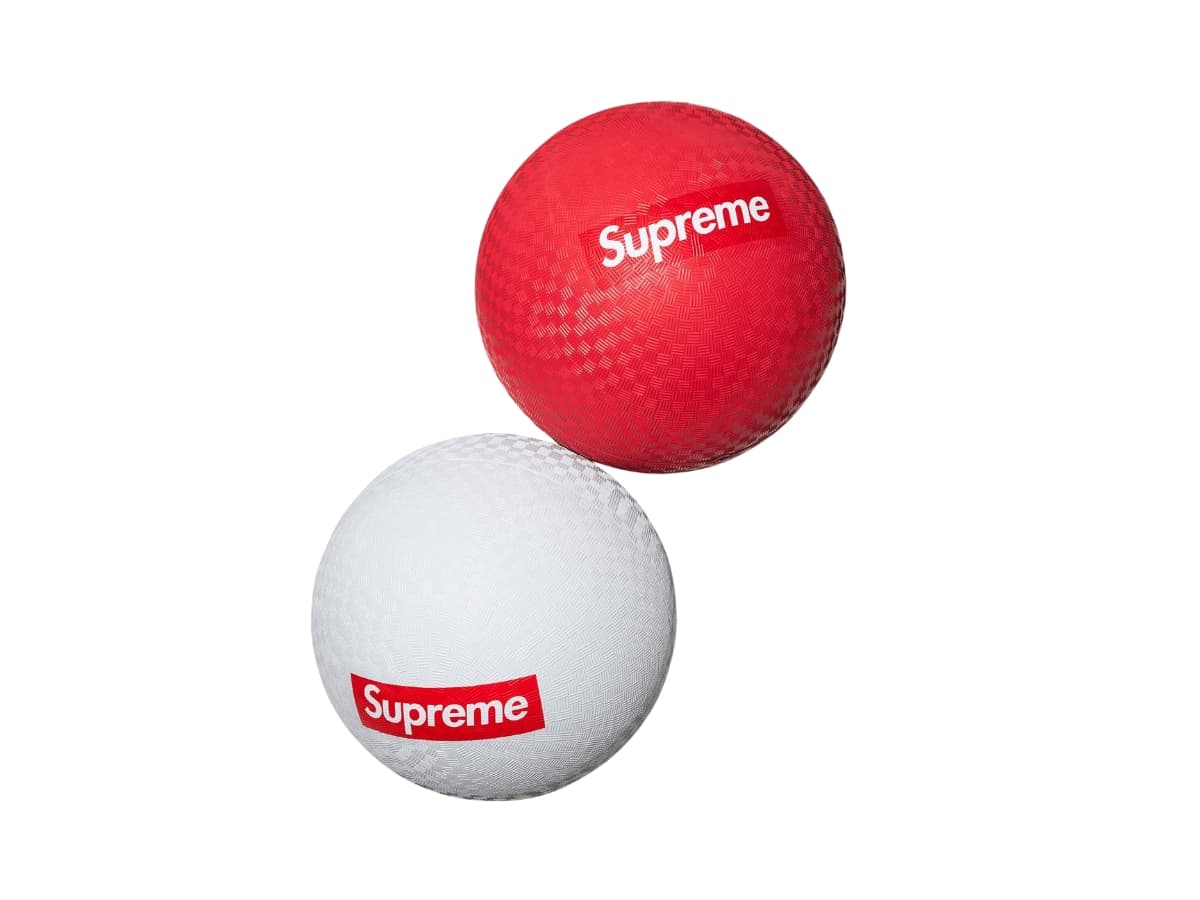 Supreme Franklin Playground Ball Red