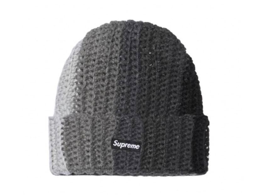 Supreme Supreme Gradient Crochet Beanie Black