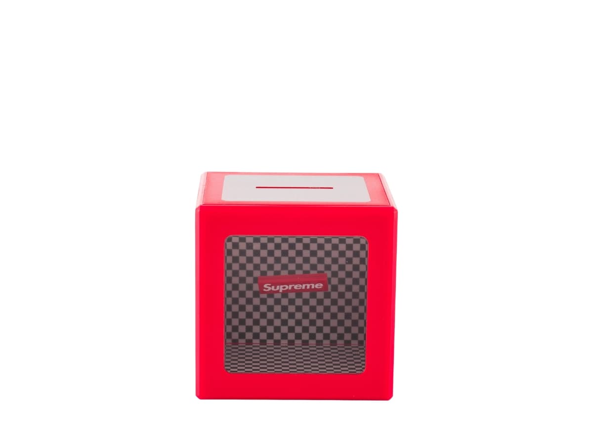 Supreme Illusion Coin Bank Red