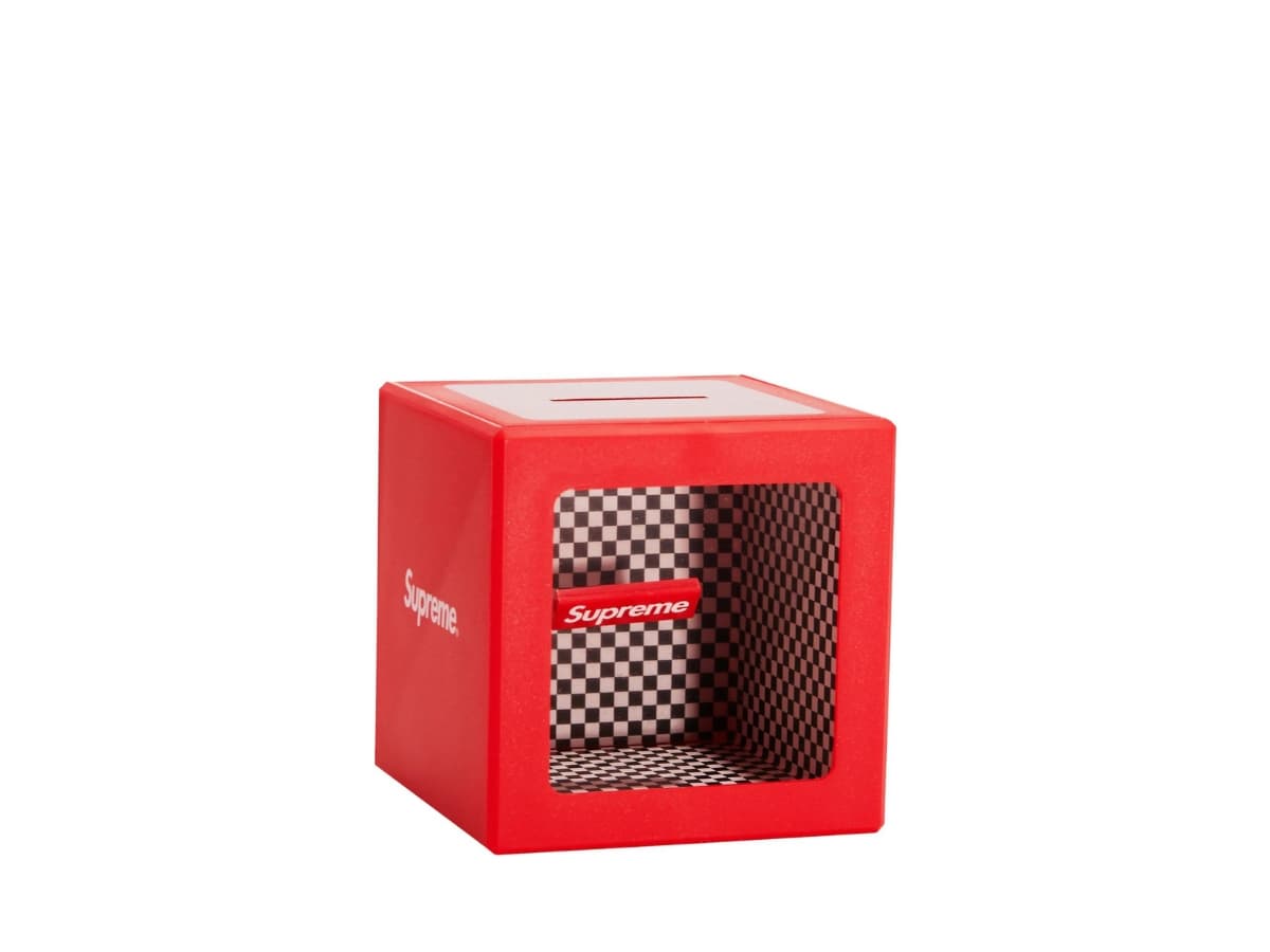 Supreme Illusion Coin Bank Red