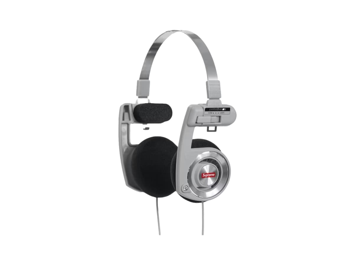 Supreme Koss PortaPro Headphones Silver