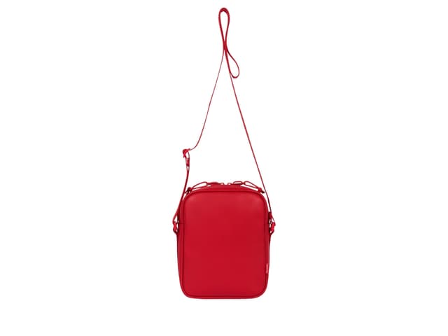 Supreme Supreme Leather Shoulder Bag Red (FW23) - view 3