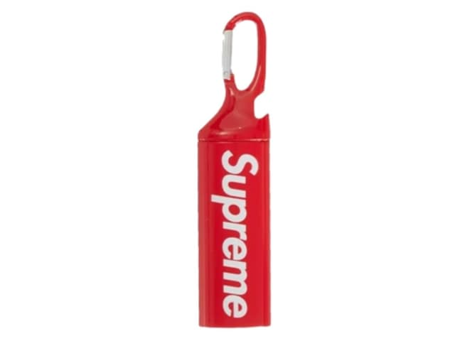 Supreme Supreme Lighter Case Carabiner Red - view 1