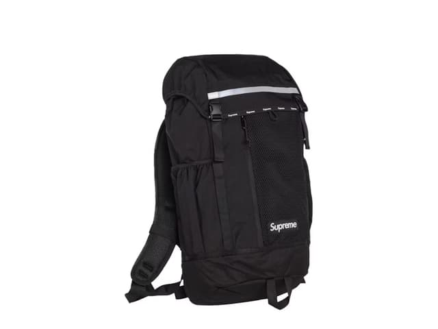 Supreme Supreme Logo Backpack Black (FW24) - view 2