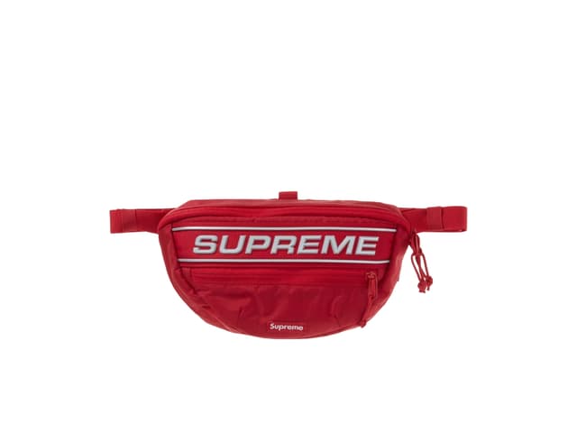 Supreme Supreme Logo Waist Bag Red - view 1