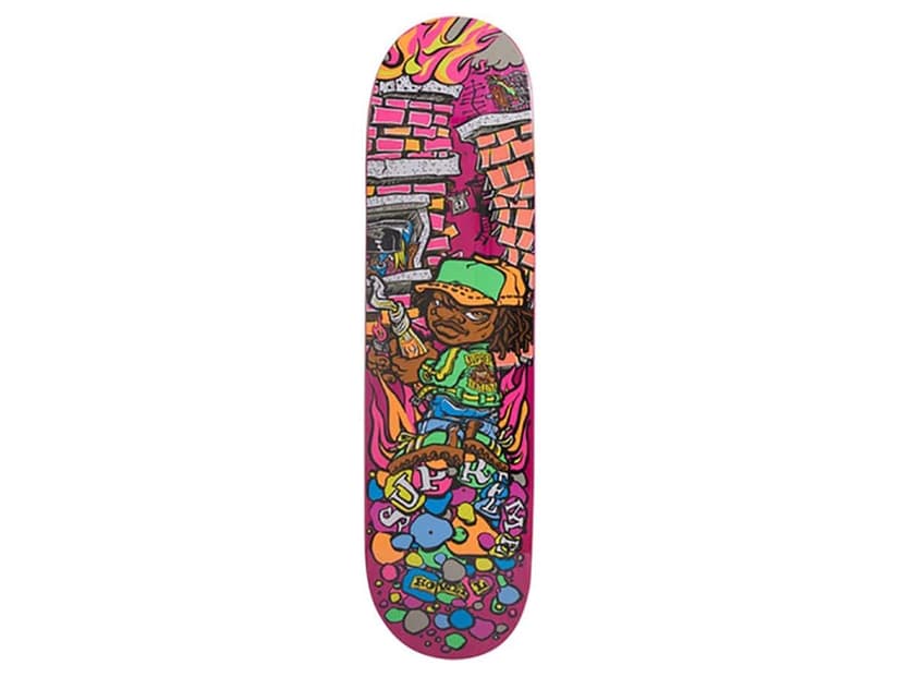 Supreme Supreme Molotov Kid Skateboard Deck Pink
