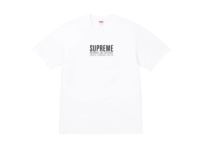 Supreme Supreme Paris Tee White (SS24)