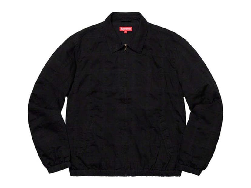 Supreme Supreme Patchwork Harrington Jacket Black