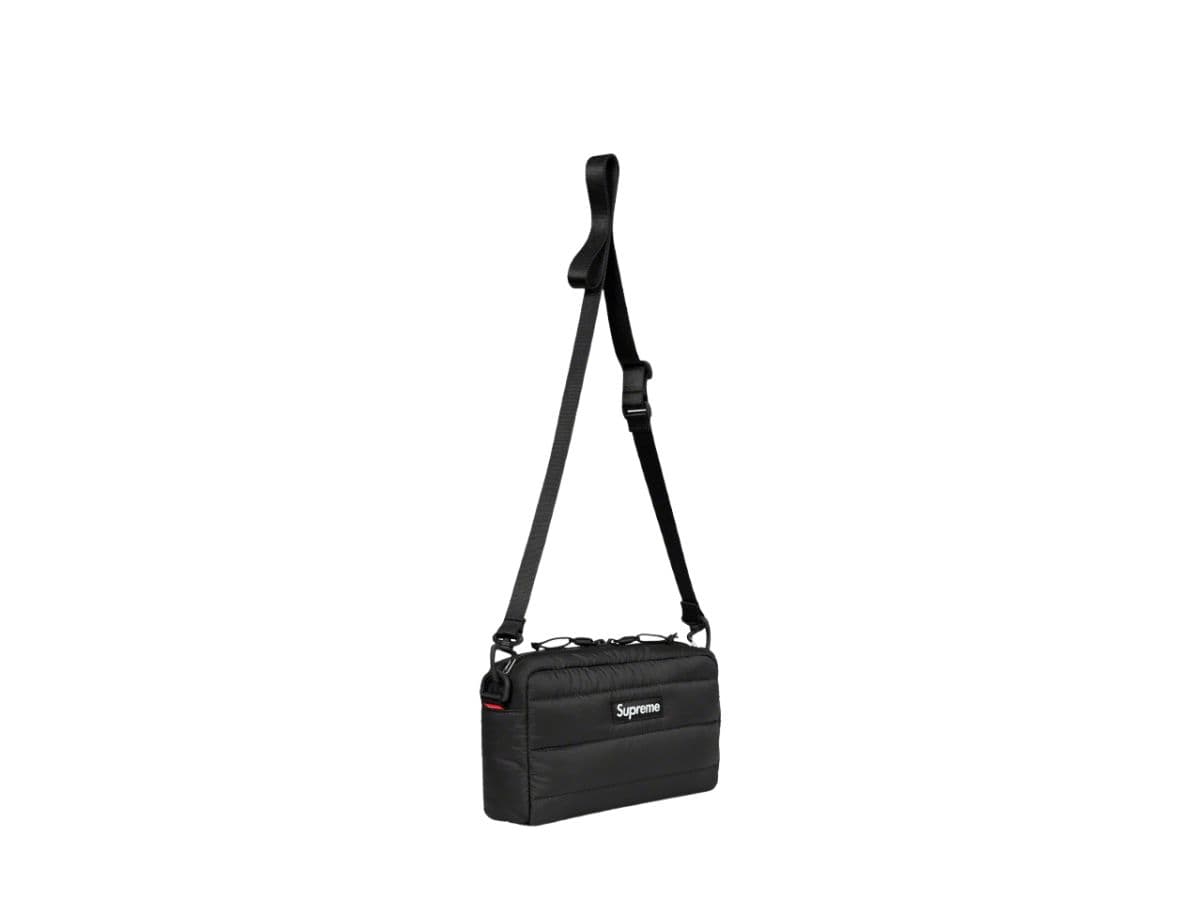 Supreme Puffer Side Bag Black Shop Authentic at SASOM
