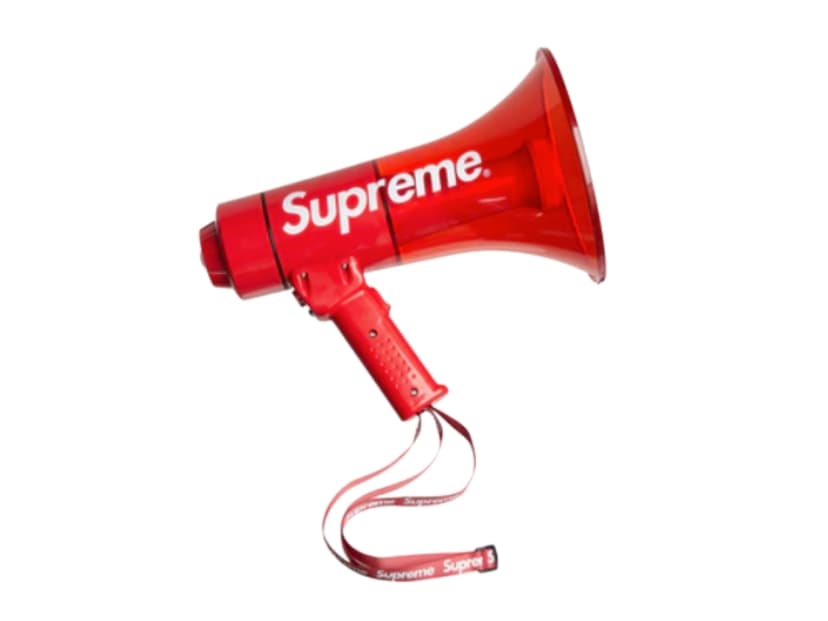 Supreme Supreme Pyle Waterproof Megaphone Red