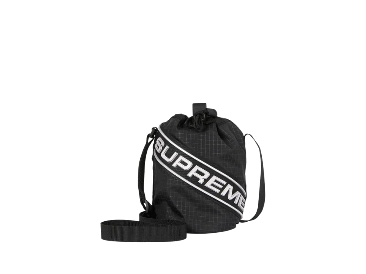 Supreme Small Cinch Pouch Black