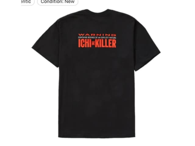 Supreme Supreme Split Tee Black - view 2