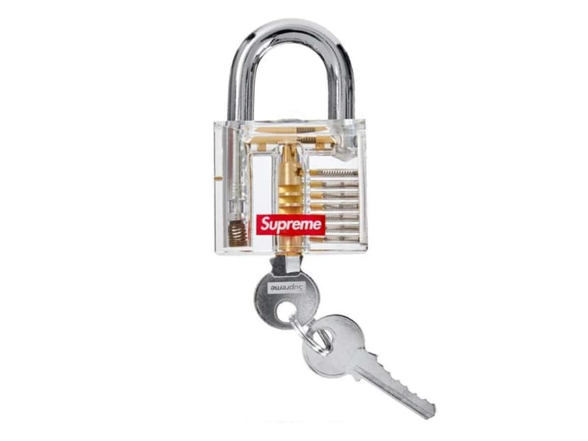 Supreme Supreme Transparent Lock Clear