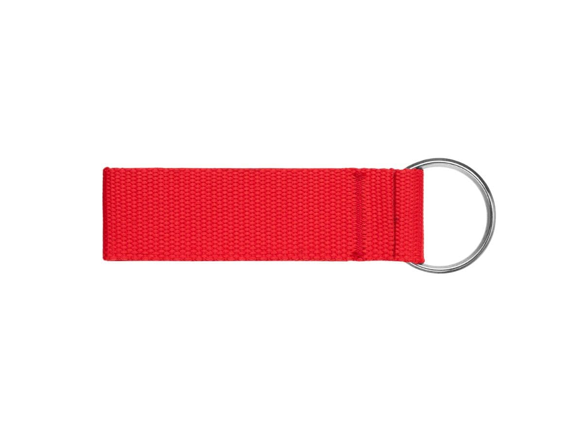 Supreme Webbing Keychain Red